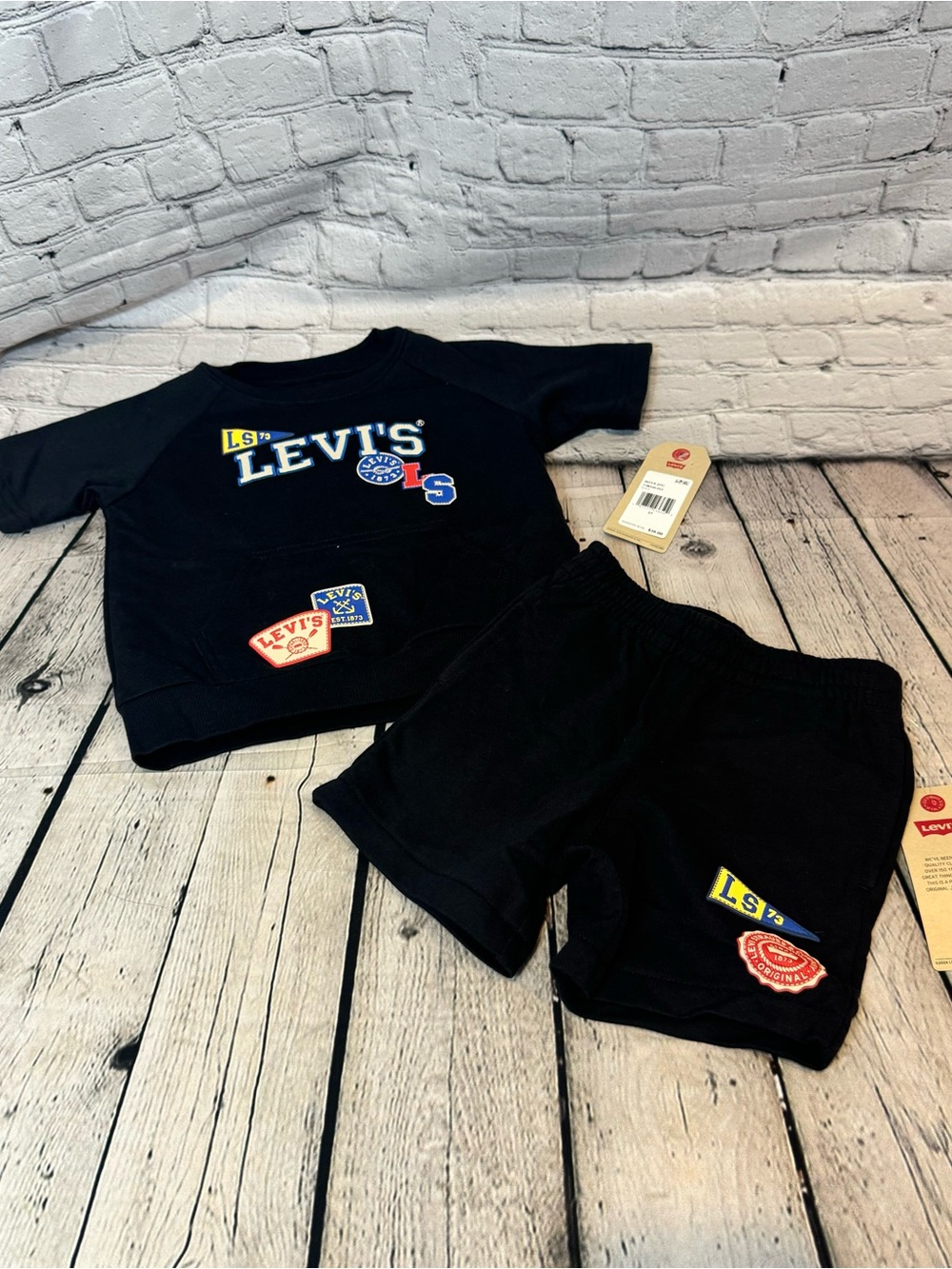 Levi’s 2 Piece Boys Shorts Outfit